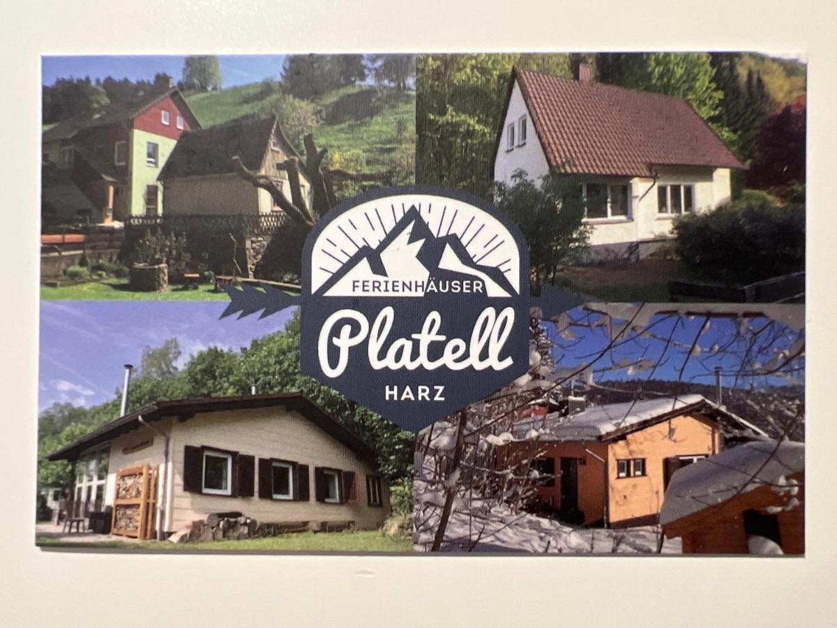 Platell Ferienhaeuser Harz Lerbach Exterior foto